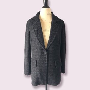 St. John One Button Soft Blazer 12